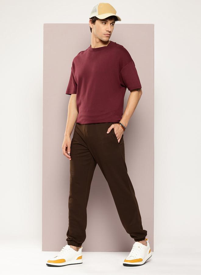 Dillinger Men Brown Solid Joggers - Image 3